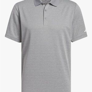 Adidas Performance Heathered Polo Shirt small